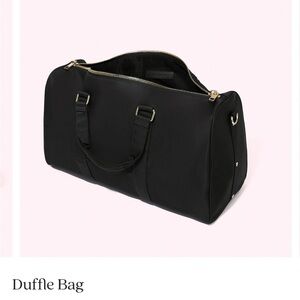 Stoney Clover Lane Black and Gold Travel Bag